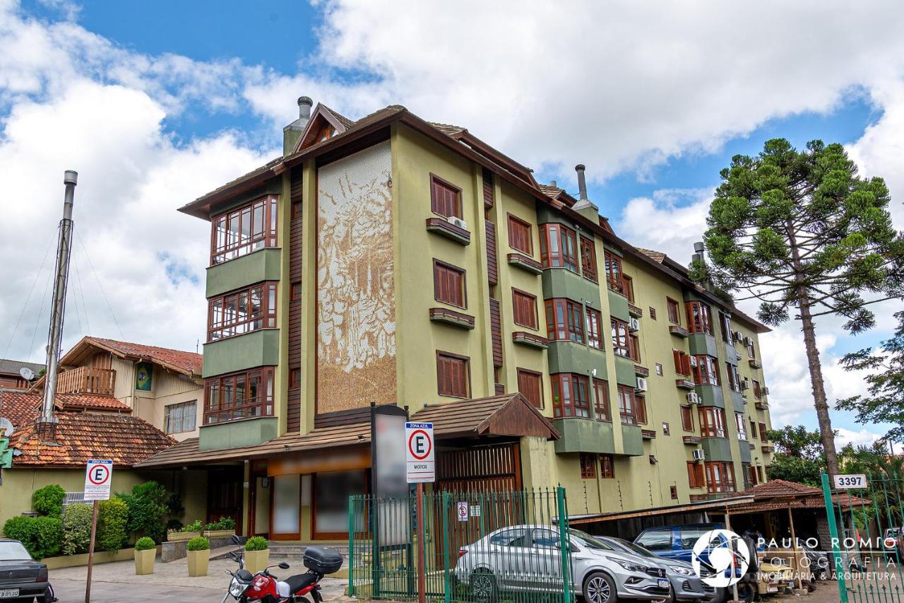 Apartamento Temporada Gramado Prox. Rua Coberta Exterior foto